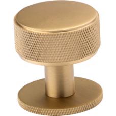 Belgravia Satin Brass Lacquered Knob