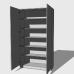 Double Robe Fully Shelved