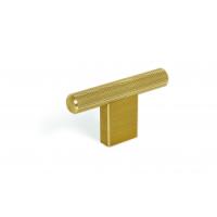 Graf T-Knob Handle 60mm (Brushed Brass)