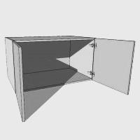 Medium Top Box/Bridging Unit - Double Door - 540mm High (Suits 2x 535mm high doors) - 600mm Deep – (618mm with door)