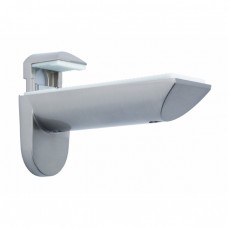Decorative Shelf Bracket Aluminum Finish - Pair