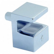 Kristal Shelf Bracket Chrome - Single