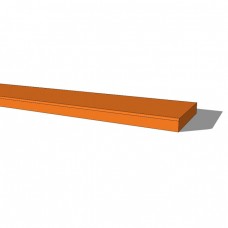 Bedroom PVC Decorative Shelving 100mm deep