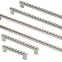 Key Bar Handles Various Lengths (Brushed Nickel)