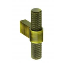 Knurled T-Knob 40mm (Aged Brass)