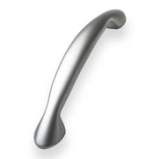 Oval End D Handle 166mm (Satin Chrome)