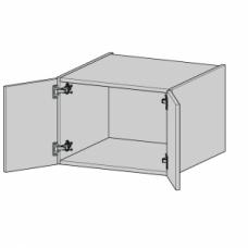 High Top Box/Bridging Unit - Double Door - 660mm High (Suits 2 x 655mm high doors) - 600mm Deep – (618mm with door)